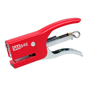 sax design Heftzange 646 rot, 1 St.