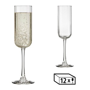 Libbey® Sektgläser Linear 222,0 ml, 12 St.