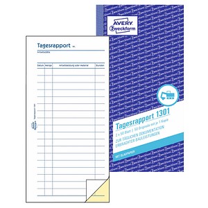 AVERY Zweckform Tagesrapport Formularbuch 1301, 1 St.