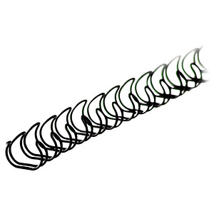 LMG Drahtbinderücken schwarz für 30 Blatt, 100 St.