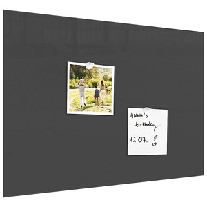 ALLboards Glas-Magnettafel 60,0 x 40,0 cm dunkelgrau