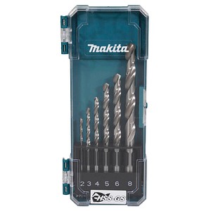 makita Metallbohrer-Set D-78346 HSS-GS, 6-teilig