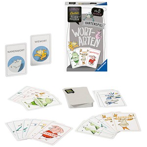 Ravensburger Lernen Lachen Selbermachen: Wortarten Kartenspiel, 1 St.