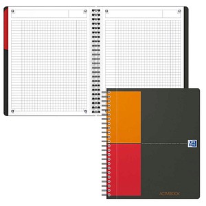 OXFORD Collegeblock Activebook kariert DIN A5 Rand rundum, 1 Block