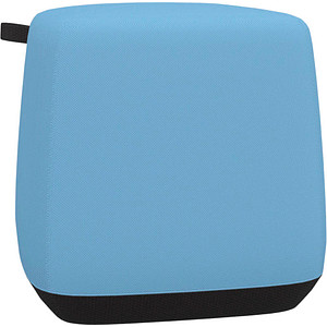 Dauphin Büro-Sitzhocker Allora wasserblau, 1 St.