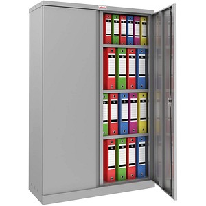 phoenix Stahlschrank SCL1491GGK grau 3 Fachböden 91,5 x 37,0 x 140,0 cm, zerlegt, 1 St.