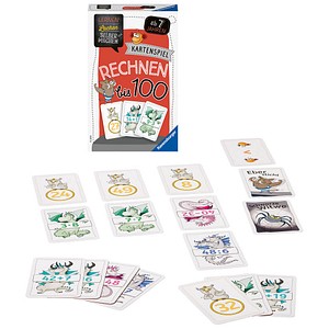 Ravensburger Lernen Lachen Selbermachen: Rechnen bis 100 Kartenspiel, 1 St.