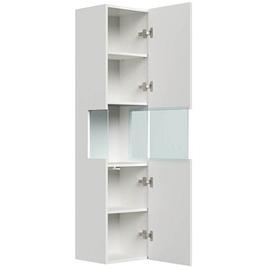 POSSEIK Bad-Hängeschrank LIMES 150 weiß glanz 35,0 x 30,0 x 150,0 cm