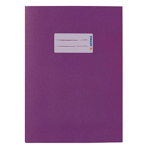 HERMA Heftumschlag glatt violett Papier DIN A5, 1 St.