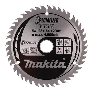 makita E-12136 EFFICUT Kreissägeblatt 136,0 mm, 45 Zähne, 1 St.