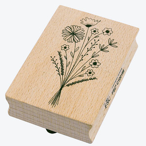 artoz Motivstempel Blumenstrauss 4,0 x 6,0 cm