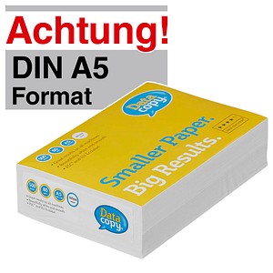 Data copy Kopierpapier Everyday Printing DIN A5 80 g/qm 500 Blatt Data copy Kopierpapier Everyday Printing DIN A5 80 g/qm 500 Blatt