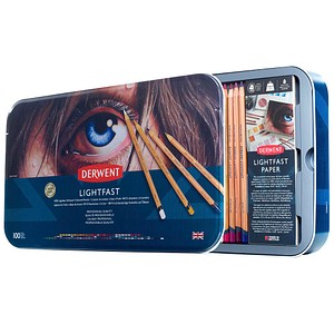 DERWENT Lightfast Buntstifte farbsortiert, 100 St.