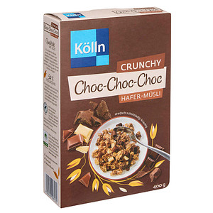 Kölln Chrunchy Choc Choc Hafer Müsli 400,0 g, 1 St.