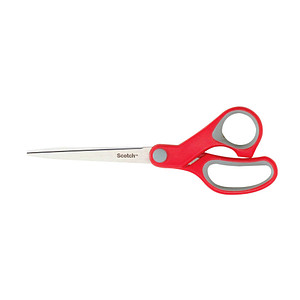 Scotch Papierschere 1428 rot-grau 18,0 cm