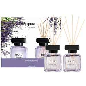 ipuro Raumduft ESSENTIALS lavender touch blumig 2x 50,0 ml, 2 St.