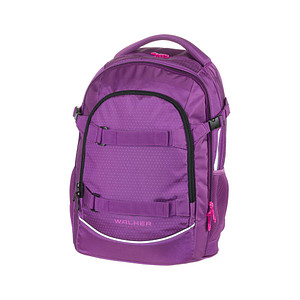 Walker Schulrucksack Fame 2.0 Uni Kunstfaser lila