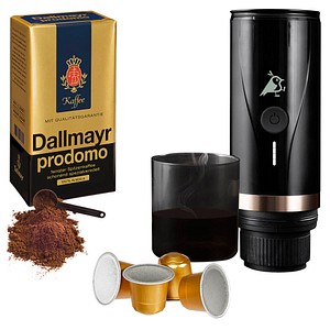 Aqiila® portable Kapselmaschine schwarz