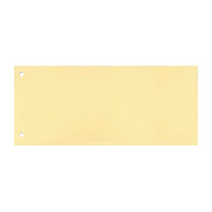 Wekre Trennstreifen gelb, 190 g/qm Karton 22,0 x 10,5 cm, 100 St.