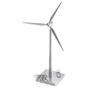 TROIKA® Büroklammerspender FRESH WIND silber