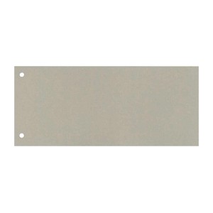 Wekre Trennstreifen grau, 190 g/qm Karton 22,0 x 10,5 cm, 100 St.