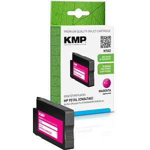 KMP H102 magenta Druckerpatrone kompatibel zu HP 951XL (CN047AE)