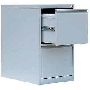 LÜLLMANN Hängeregistraturschrank lichtgrau 2 Schubladen 40,0 x 62,0 x 70,5 cm, 1 St.