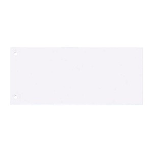 Wekre Trennstreifen weiß, 190 g/qm Karton 22,0 x 10,5 cm, 100 St.