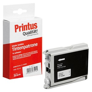 Printus  schwarz Druckerpatrone kompatibel zu brother LC-1000BK