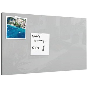 ALLboards Glas-Magnettafel 60,0 x 40,0 cm grau