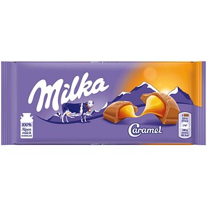 Milka Caramel Schokolade 100,0 g, 1 St.