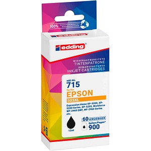 edding  schwarz Druckerpatrone kompatibel zu EPSON 503XL (T09R1)