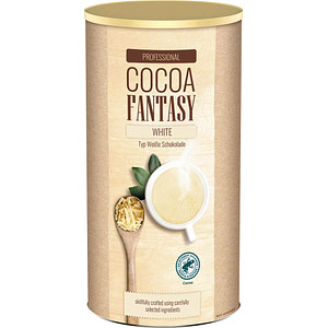 COCOA FANTASY WHITE Trinkschokolade, mild, 850 g
