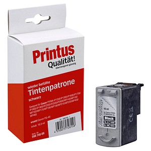 Printus  schwarz Druckkopf kompatibel zu Canon PG-40