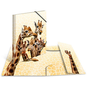 HERMA Sammelmappen DIN A4 Giraffen, 3 St.