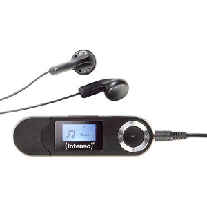 Intenso Musik Walker MP3-Player schwarz 16 GB