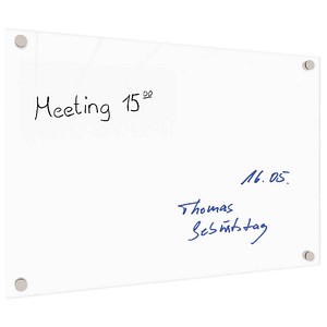 ALLboards Whiteboard 150,0 x 100,0 cm transparent Glas
