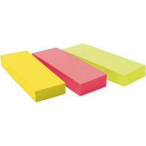 Post-it® Notes Markers Haftmarker farbsortiert 3x 100 Streifen