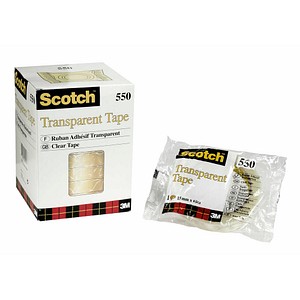 Scotch 550 Klebefilm transparent 15,0 mm x 66,0 m 10 Rollen