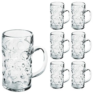 GRAMONTY Biergläser 1,0 l, 6 St.