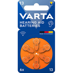 6 VARTA Knopfzellen 13 1,45 V