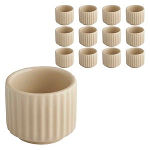 APS Eierbecher THE GRID beige, 12 St.