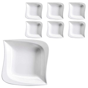 MÄSER Suppenteller LA MUSICA weiß 21,3 cm, 6 St.