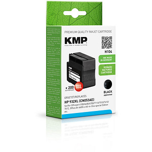 KMP H104 schwarz Tintenpatrone ersetzt HP 932XL (CN053AE) KMP H104 schwarz Tintenpatrone ersetzt HP 932XL (CN053AE)