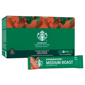 STARBUCKS™ MEDIUM ROAST Instantkaffee, Arabicabohnen 150 St.