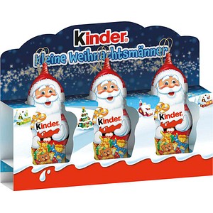kinder kleine Weihnachtsmänner Schokolade 3x 15,0 g, 1 St.