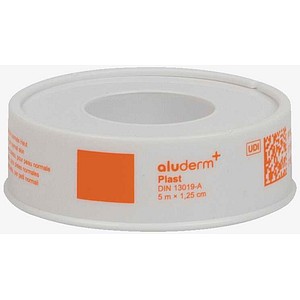 aluderm Heftpflaster Plast 1009110 beige 1,25 cm x 5,0 m, 1 St.