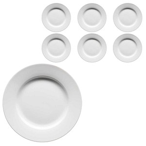 MÄSER Dessertteller MODESTA weiß Ø 20,5 cm, 6 St.