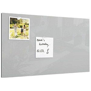 ALLboards Glas-Magnettafel 100,0 x 80,0 cm grau
