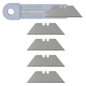 WEDO Cuttermesser-Klingen Safety MetDetec silber 19,0 mm, 5 St.
